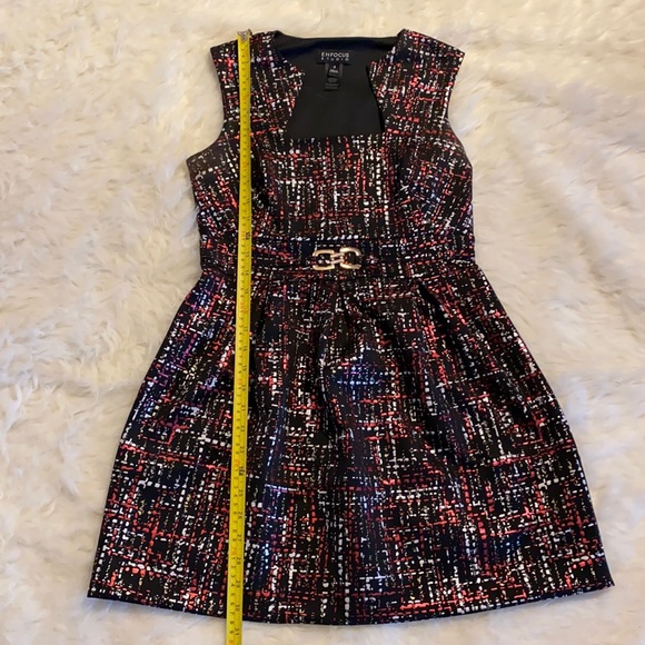 Enfocus Studio multi color mini dress - Picture 7 of 13